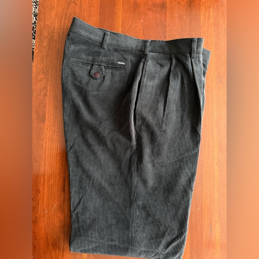 Vintage TEHAMA Dark Gray Corduroy Pants